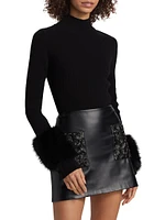 Magnus Rib-Knit Merino-Wool Turtleneck Sweater