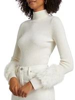 Magnus Rib-Knit Merino-Wool Turtleneck Sweater