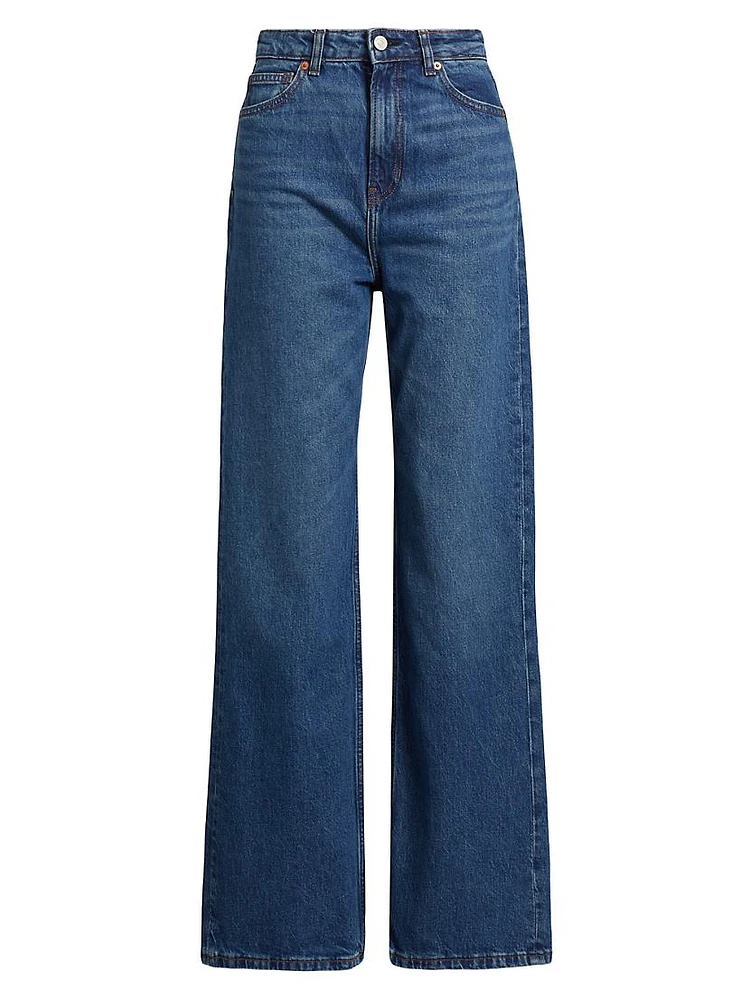 Wilder Stretch High-Rise Wide-Leg Jeans