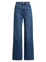 Wilder Stretch High-Rise Wide-Leg Jeans