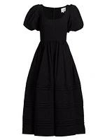 Everlyn Cotton Midi-Dress