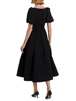 Everlyn Cotton Midi-Dress