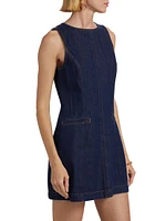 Citron Denim Minidress