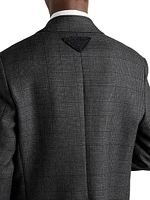 Single-Breasted Wool Jacket