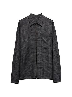 Wool Zipper Shirt