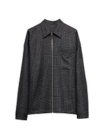 Wool Zipper Shirt