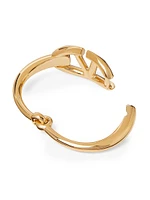 V-Logo Metal Signature Bangle