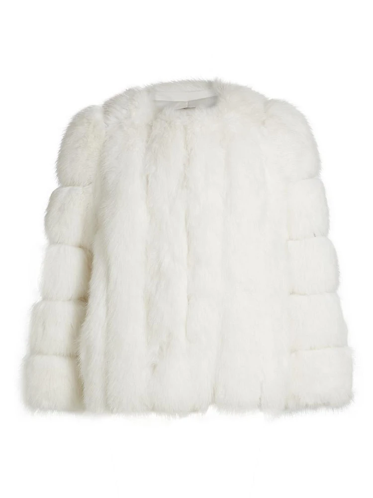 Faux-Fox-Fur Jacket