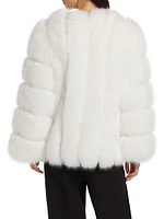 Faux-Fox-Fur Jacket