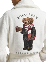 Cocoa Bear Cotton Bath Robe