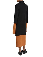 Interplay Alpaca-Blend Turtleneck Midi-Dress