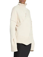 Brobdingnag Cotton-Blend Knit Sweater