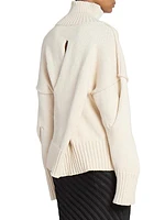 Brobdingnag Cotton-Blend Knit Sweater