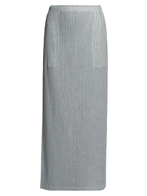 Restore Blend Pleats Maxi Skirt