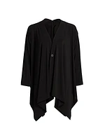 Drape Jersey Cardigan