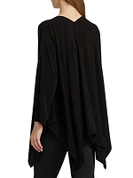 Drape Jersey Cardigan