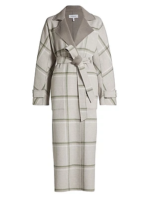 Leone Reversible Double-Face Wool Coat
