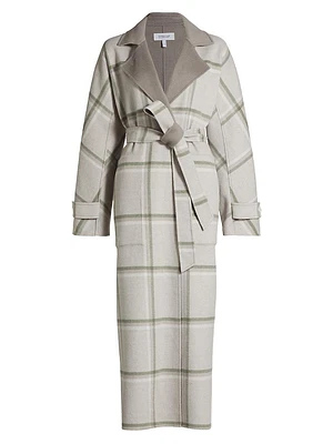 Leone Reversible Double-Face Wool Coat