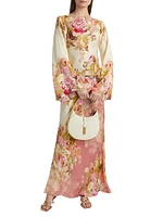 Sama Floral Boatneck Maxi Dress