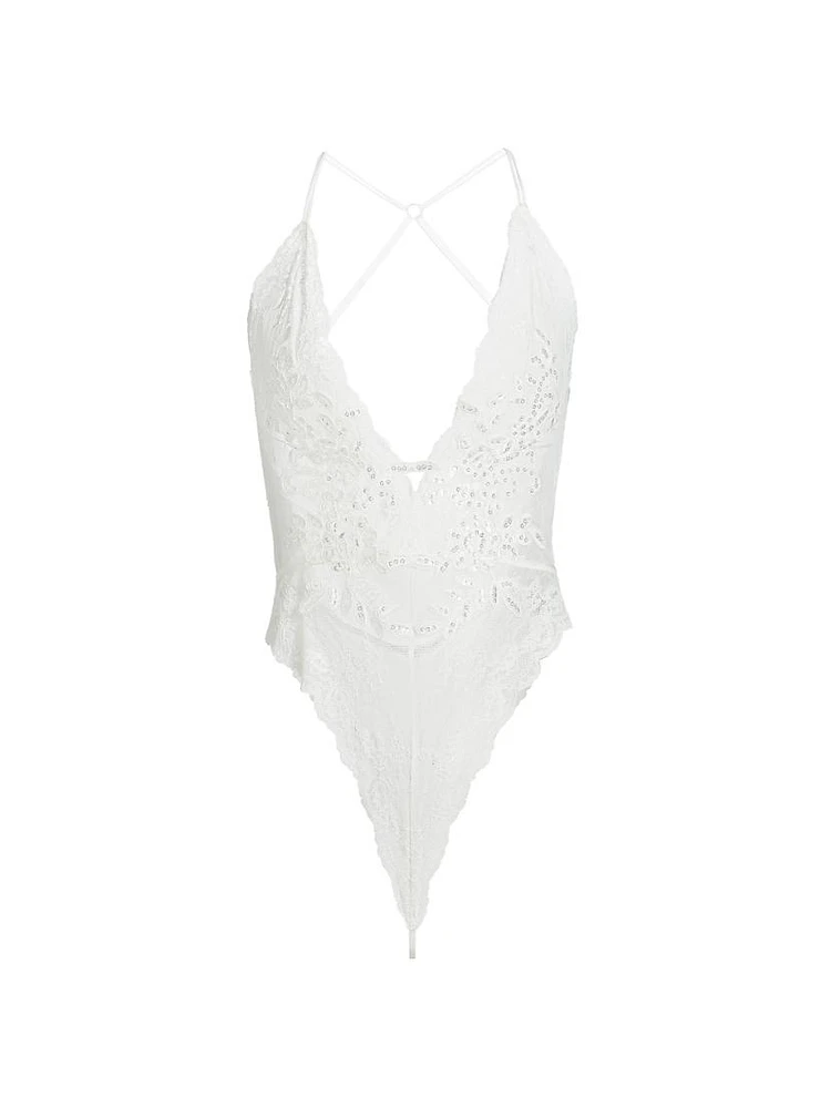 Zayla Teddy Lace Bodysuit