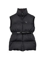 Flannel Down Vest