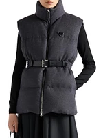 Flannel Down Vest