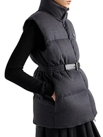 Flannel Down Vest