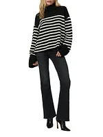 The Penelope Striped Turtleneck Sweater