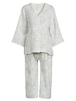 Toile Print Muslin Gauze Nursing Set
