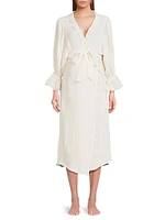 Laced Muslin Gauze Robe