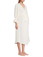 Laced Muslin Gauze Robe