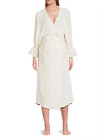 Laced Muslin Gauze Robe