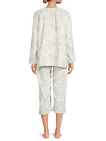 Toile Print Tie Muslin Gauze Lounge Set