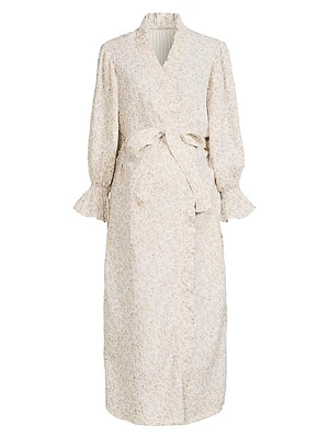 Floral Muslin Gauze Robe