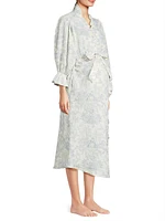 Toile Print Muslin Gauze Robe