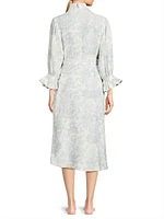 Toile Print Muslin Gauze Robe