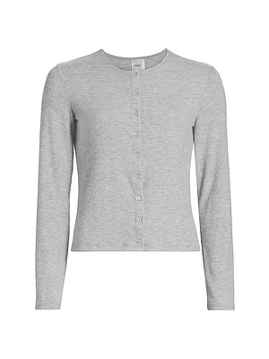 Lauren Classic Knit Crop Cardigan