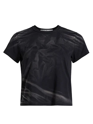Crease Wash Shrunken Jersey T-Shirt