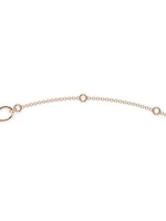 14K Rose Gold & -Diamond Station Necklace/0.70-2.10 TCW