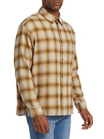 Plaid Cotton & Wool Shirt