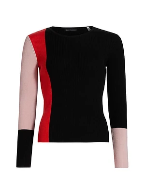 The Marolo Colorblocked Sweater
