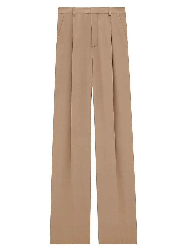 Pants Silk Crepe