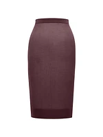 Pencil Skirt in Knit