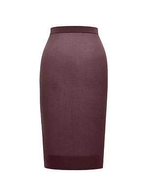 Pencil Skirt Knit