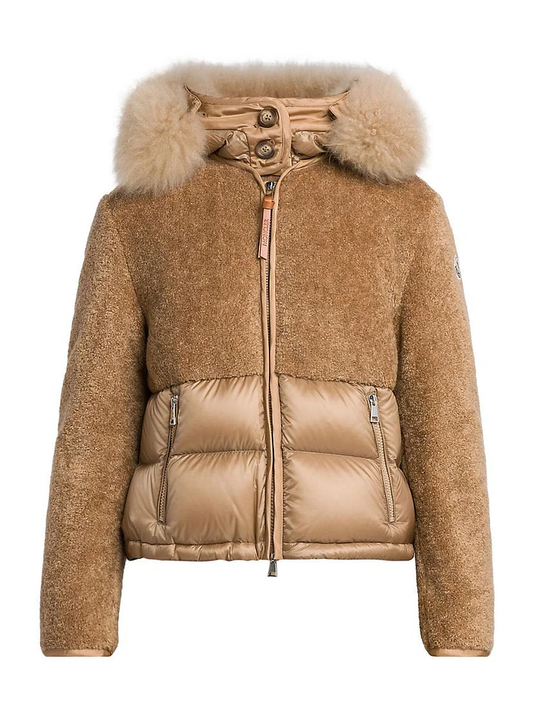 Teddy Short Down Jacket