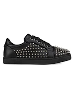 Vieira Night Spikes Calf Leather Sneakers