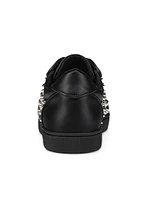 Vieira Night Spikes Calf Leather Sneakers