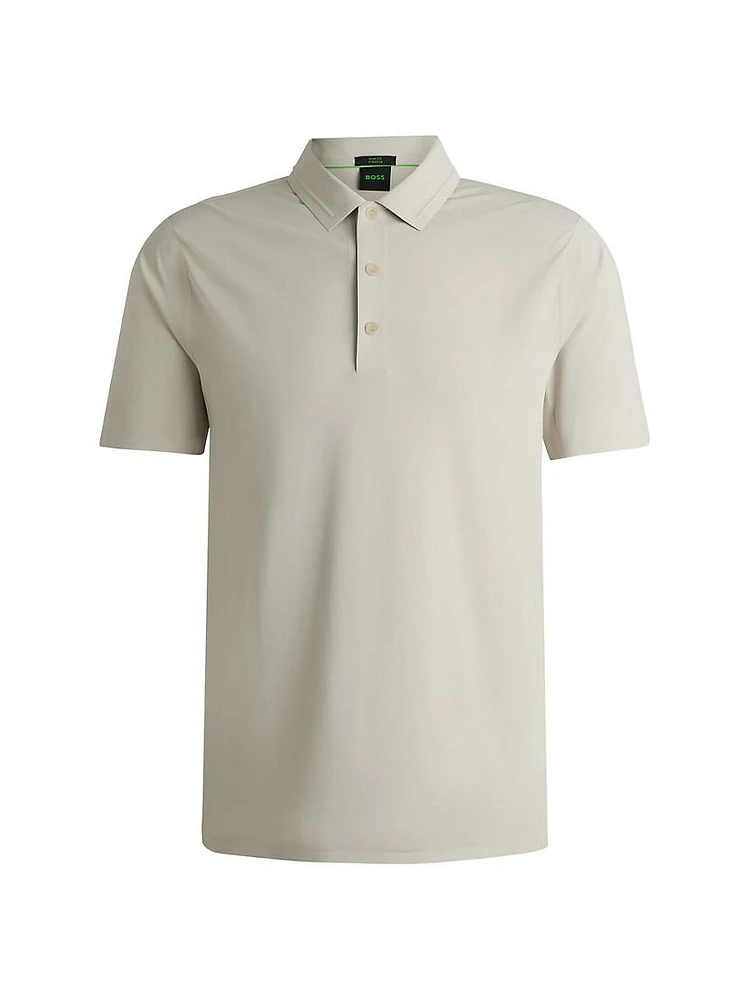 BOSS x Matteo Berrettini Slim Fit Polo Shirt with UV Protection