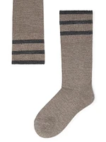 Sparkling Cashmere Knit Socks