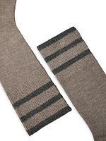 Sparkling Cashmere Knit Socks